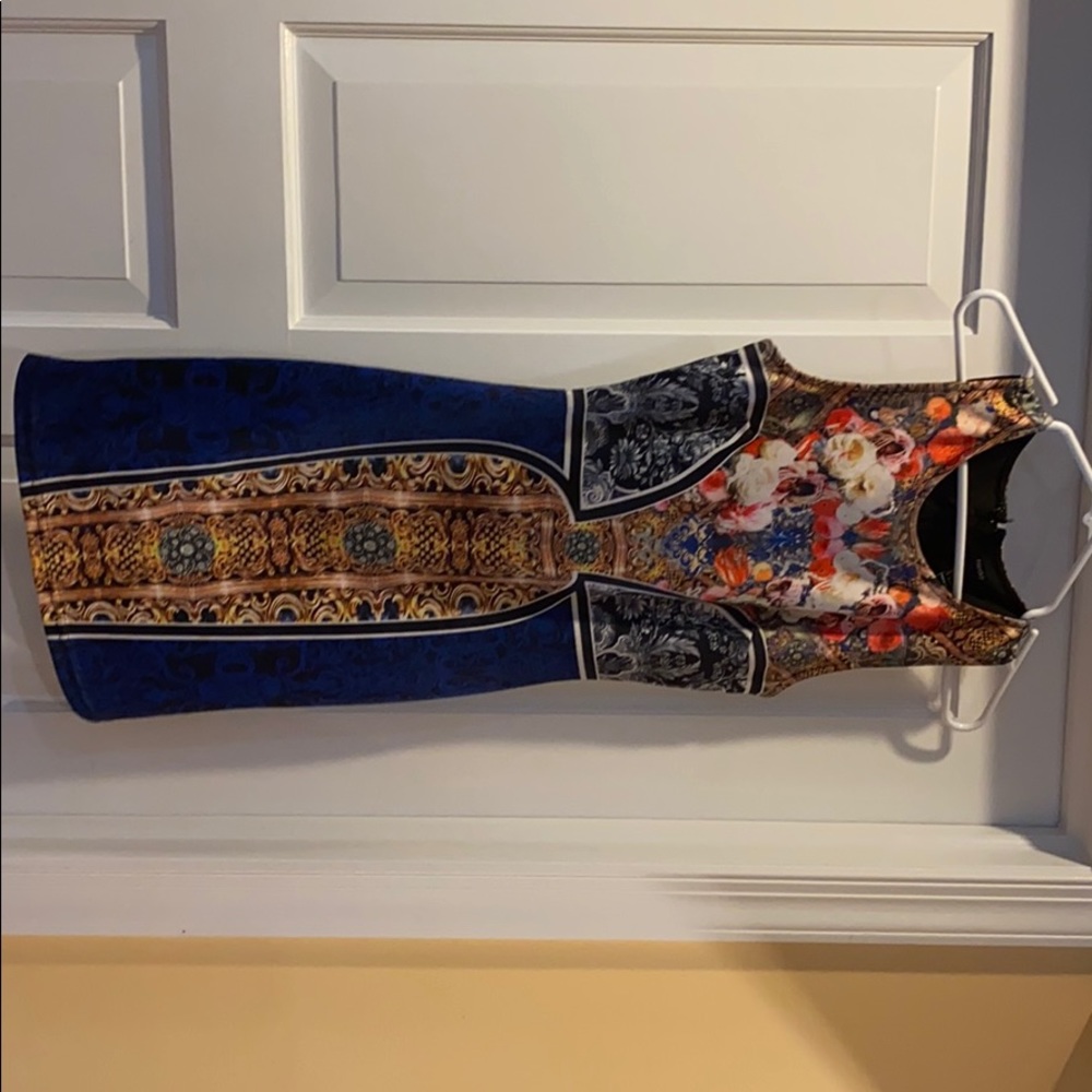 Unique body con dress